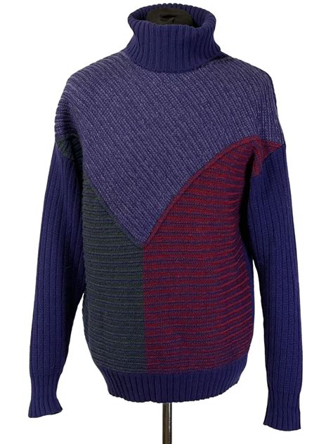 yves saint laurent tricots pour homme vintage|Vintage Yves Saint Laurent Sweaters .